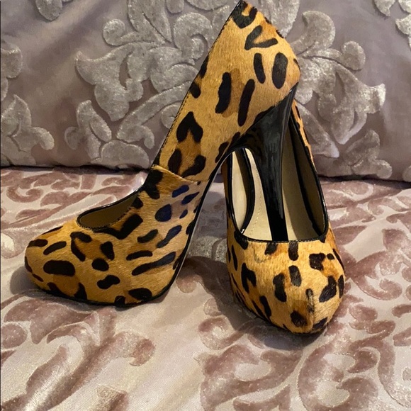 Steve Madden Animal Print High Heels - Picture 4 of 4